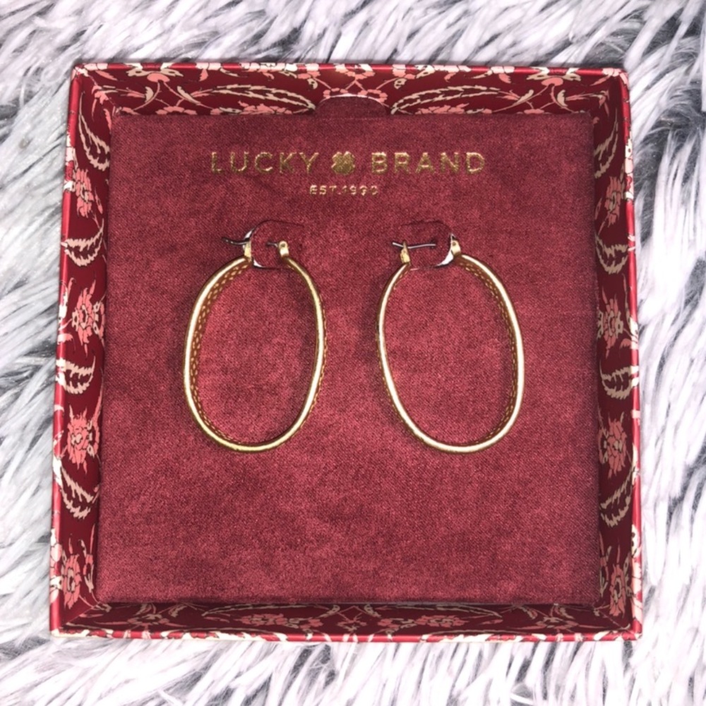 Lucky Brand Hoop Earrings